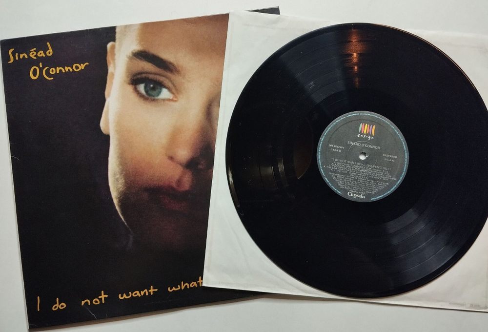 Винтажная виниловая пластинка LP Sinead OConnor I Do Not Want What I Havent Got (Spain 1991)