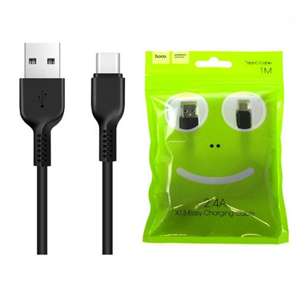 Кабель USB - TypeC HOCO X13 (черный) 1м