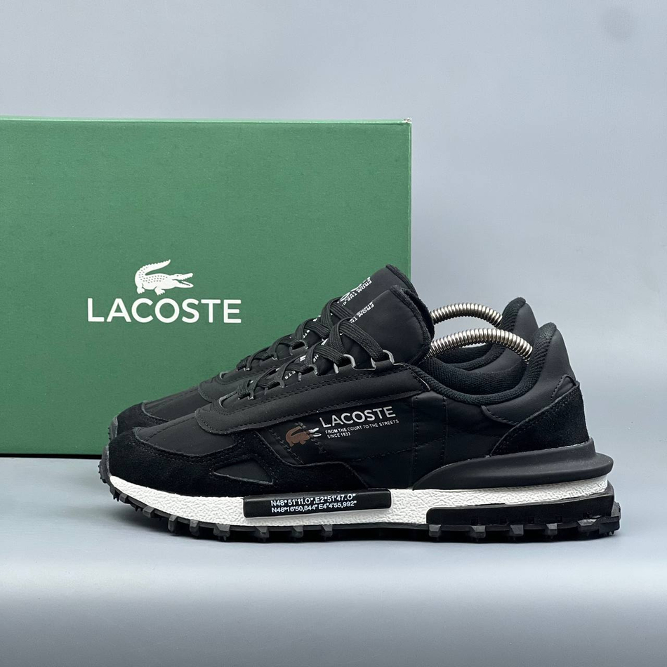 Кроссовки Lacoste elite-active #103 (черн.)