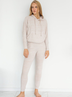 Женский костюм для дома и отдыха (Размер: M) (Цвет: бежевый меланж)