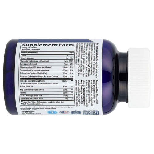 Trace, кето-электролиты в таблетках, 90 таблеток