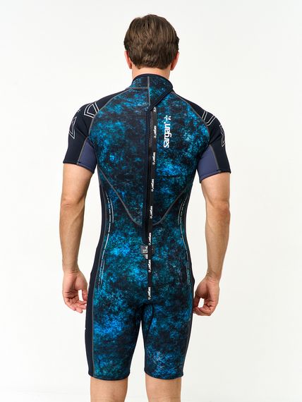Гидрокостюм Sargan Nero 2.0 Shorty men 2 мм GalaxyAPE-09/черный