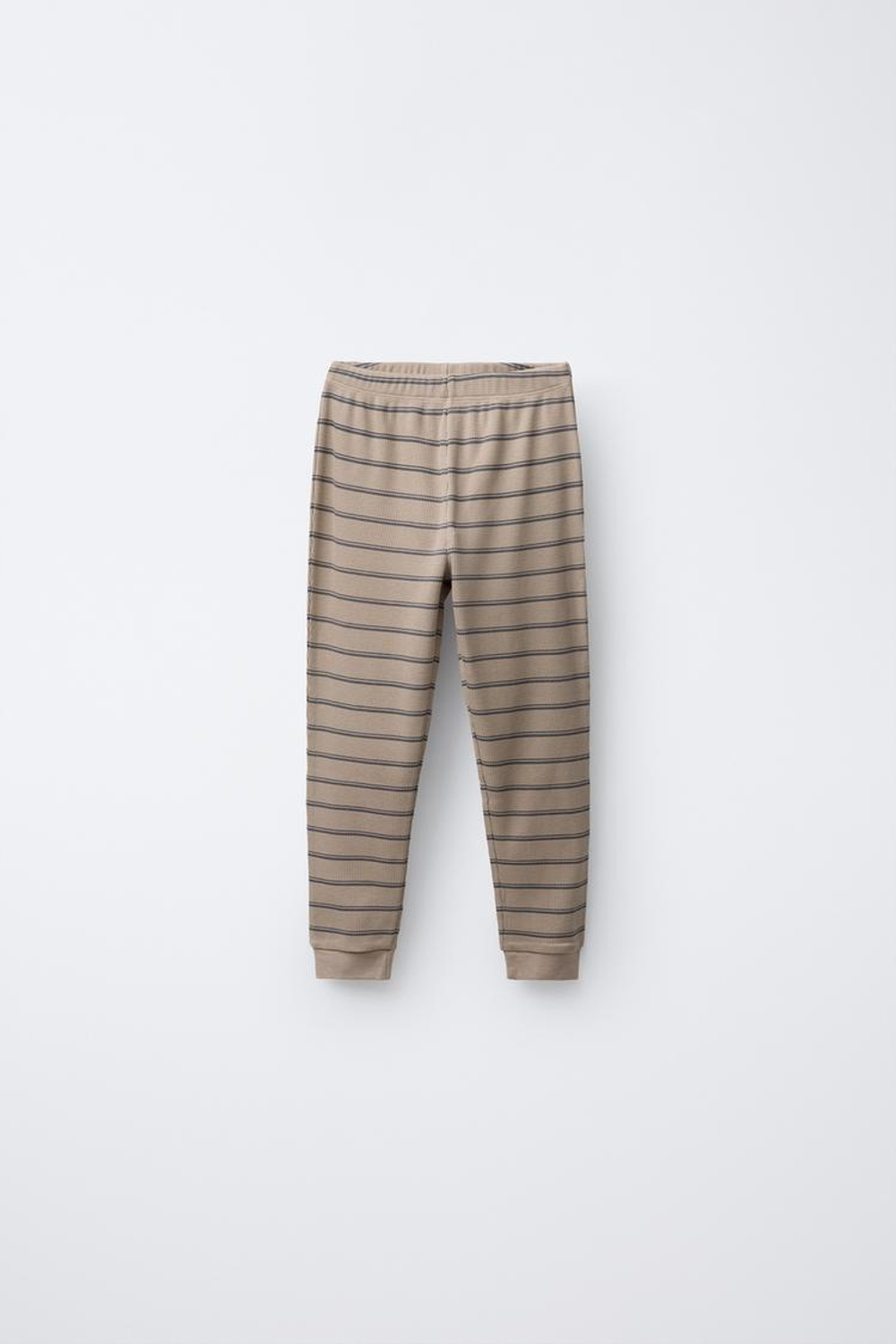 ZARA ПИЖАМА В ПОЛОСКУ, РЫЖЕВАТО-КОРИЧНЕВЫЙ