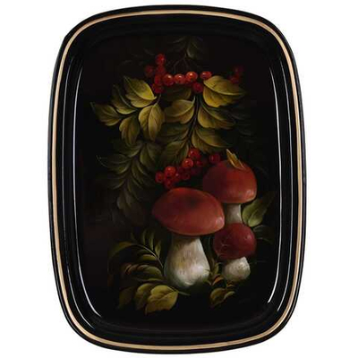 Zhostovo metal tray A12D280225107