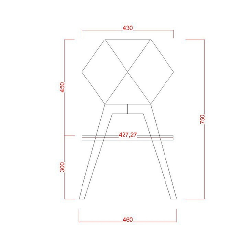 Барный стул "Комета"
