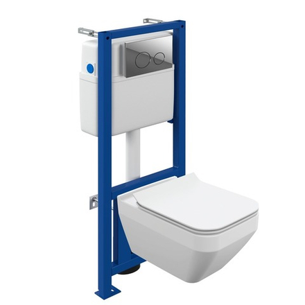 Комплект CREA SQUARE CO DPL EO slim инсталляция LINK PRO