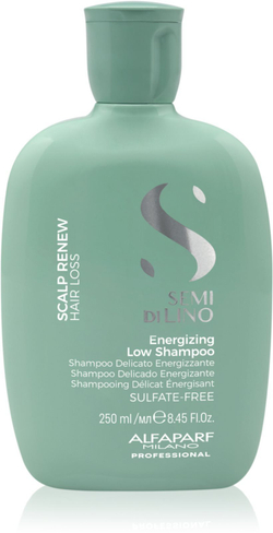 Alfaparf Milano Semi Di Lino Scalp Renew - энергетический шампунь для нежных, истонченных и ломких волос /   250  ml  / GTIN 8022297095837