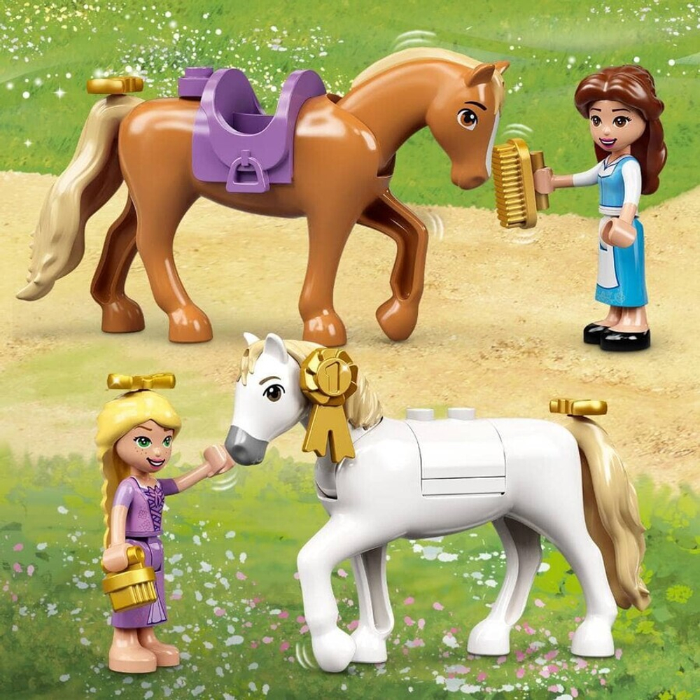 Конструктор LEGO Disney Princess 43195 Королевские конюшни Белль и Рапунцель