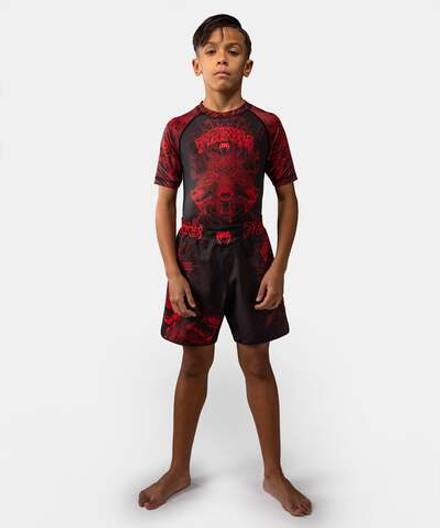 Шорты ММА детские Venum Wolf Atak Black/Red