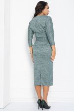 Платье Эврика (зеленое) П12345-10 LT Collection
