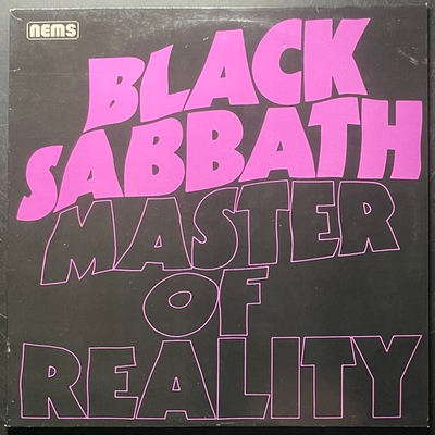 Black Sabbath ‎– Master Of Reality (Скандинавия)