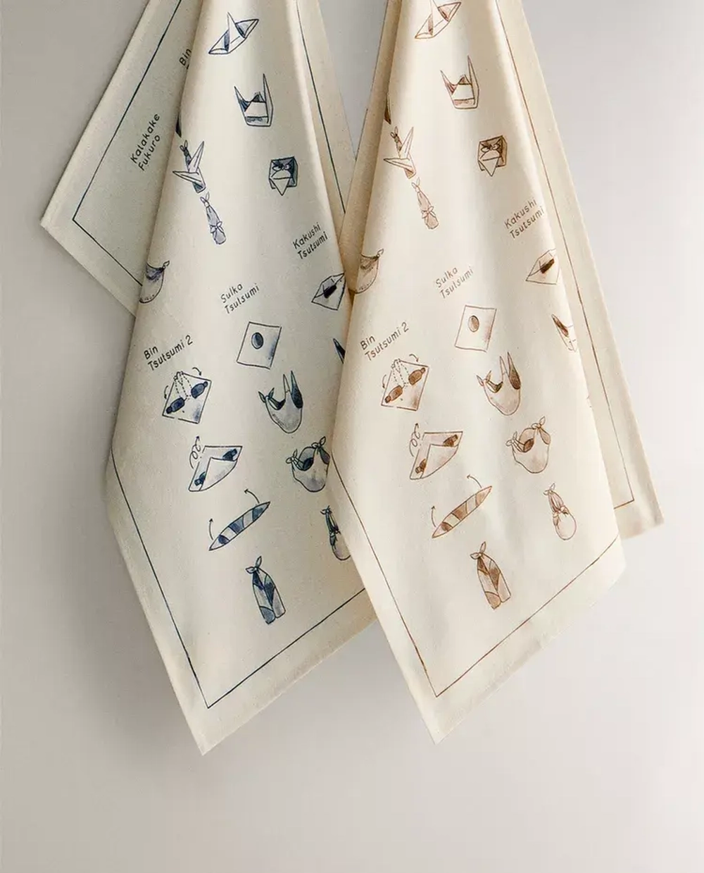 ZARA HOME КУХОННОЕ ПОЛОТЕНЦЕ С ПРИНТОМ (НАБОР ИЗ 2 ШТ.), БЕЛЫЙ