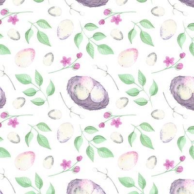 Весенний принт. Пасхальный принт. Сад, природа, зелень, цветы и растительность.