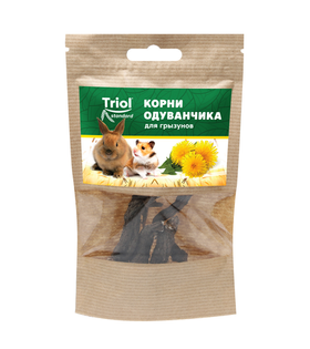 Лакомство корни одуванчика для грызунов, 10г, Тriol Standard