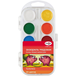 Акварель медовая "Мультики" 20 цветов, без кисти, пластик (Гамма)