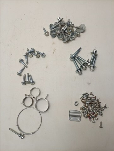 F1068SD кт11 Крепеж, хомуты для стиральной машины LG б/у