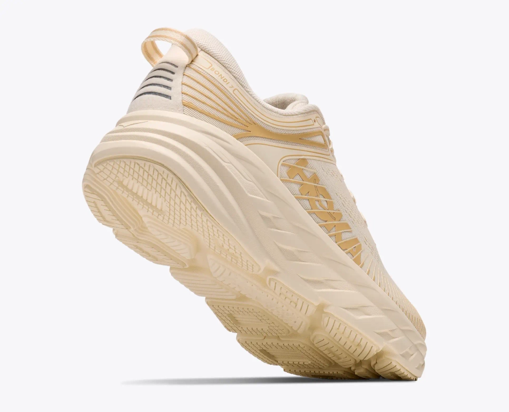 Женские кроссовки Hoka Bondi 7 - Vintage Yellow / Honeycomb