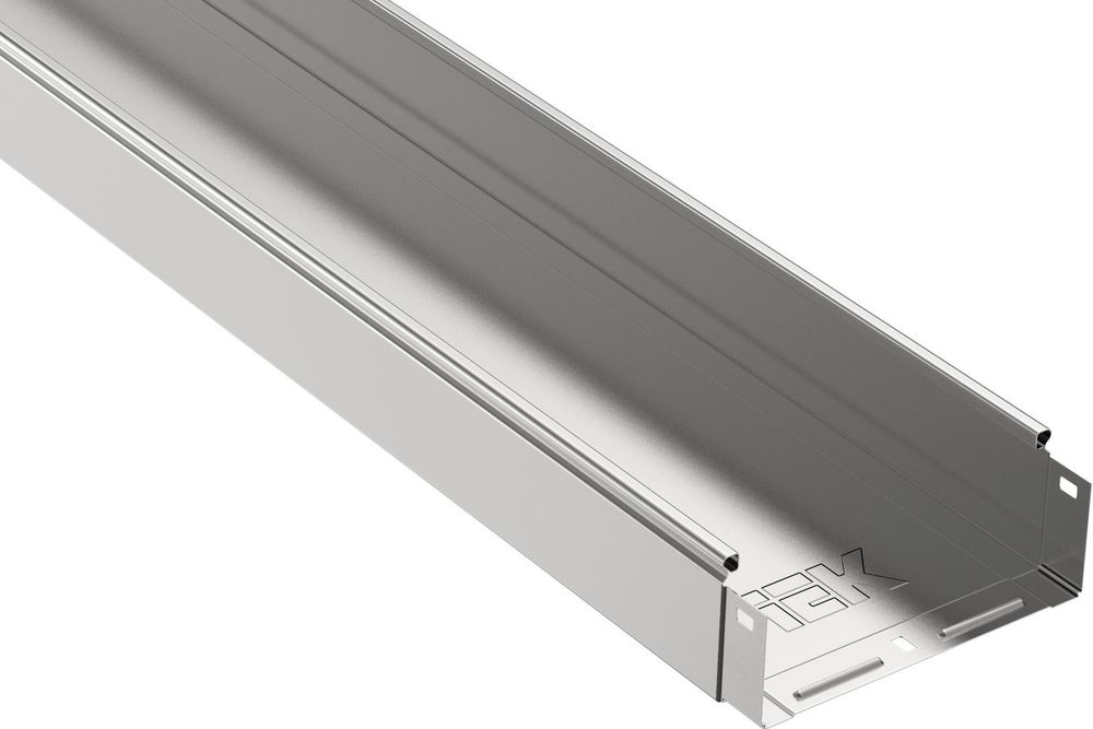 Лоток неперфорированный 80х150х3000 RAL 9016 ESCA IEK
