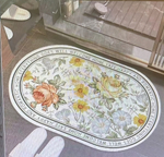 Коврик для ванной 38*58"Пионы»