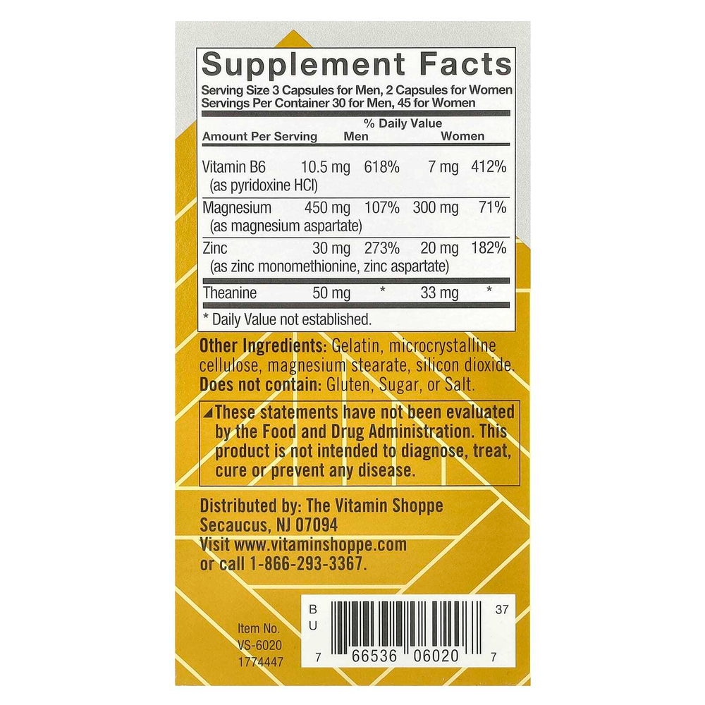 True Athlete, ZMA® с теанином, 90 капсул