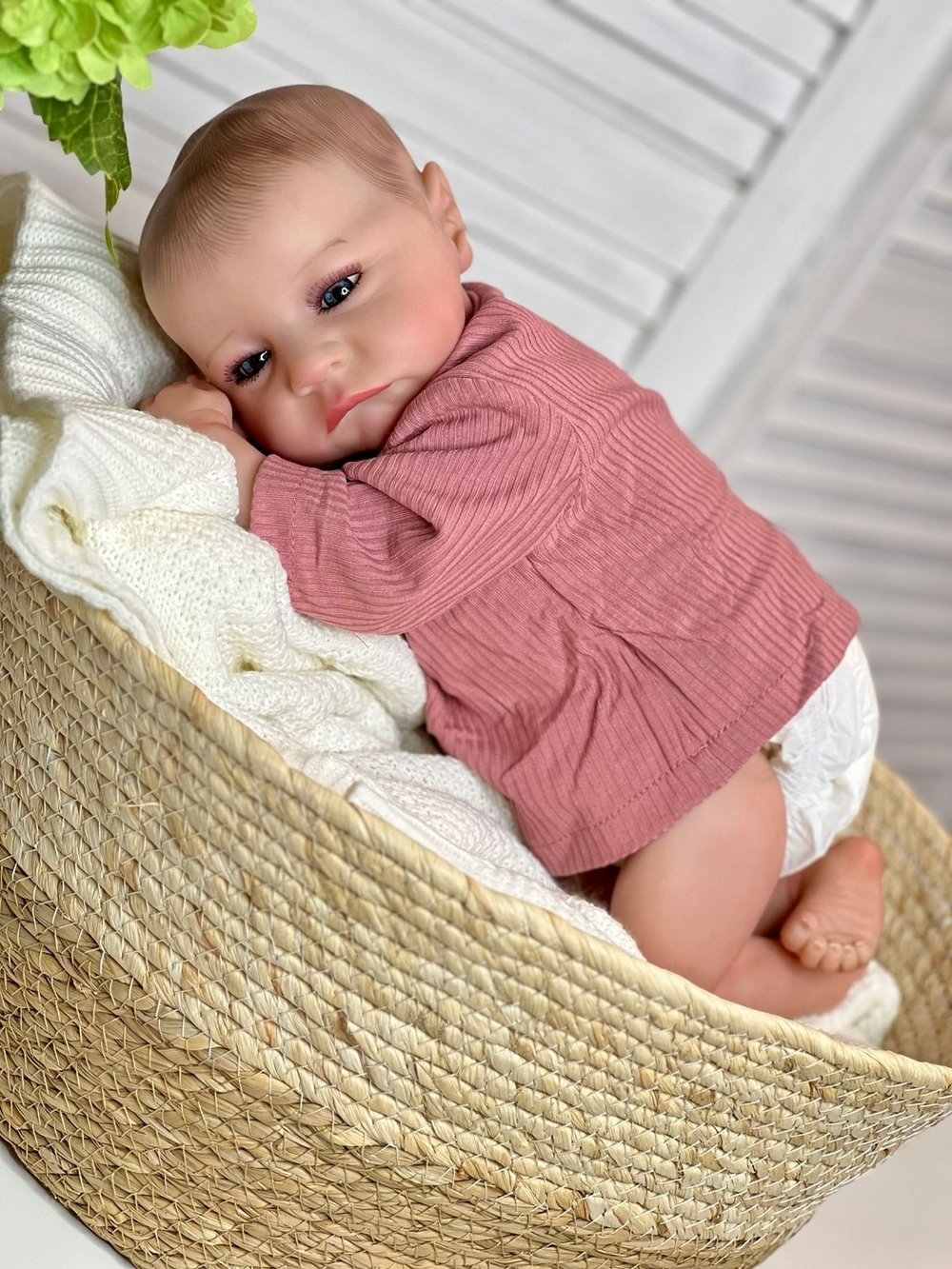 Кукла Реборн мягконабивная 48см в пакете (FA-711)