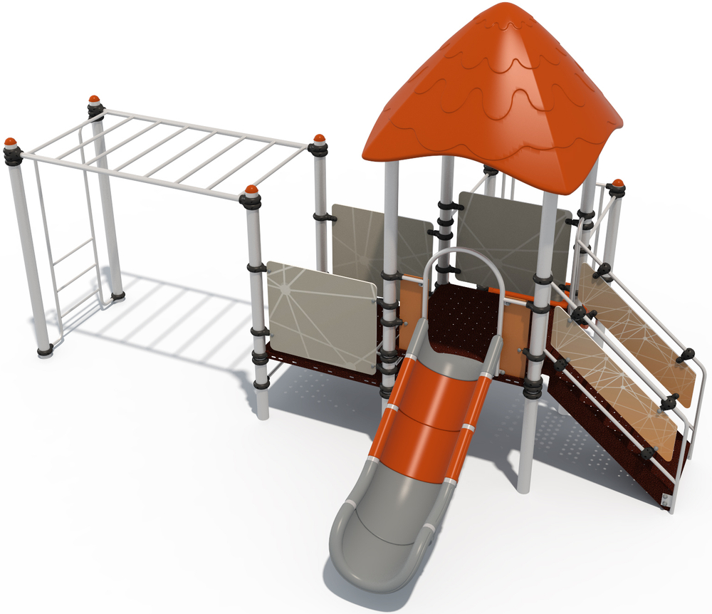 Детский городок Крит Vector ДГ001.1.10 для игровых площадок 3-7 лет