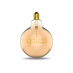 Лампа Gauss LED Filament G125 2.5W E27 200 lm 2000K golden 175802003