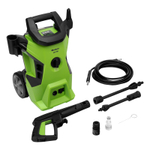 Моечная машина высокого давления АМ-1700, 1700 Вт, 130 бар, 350 л/ч, колёсная// Сибртех