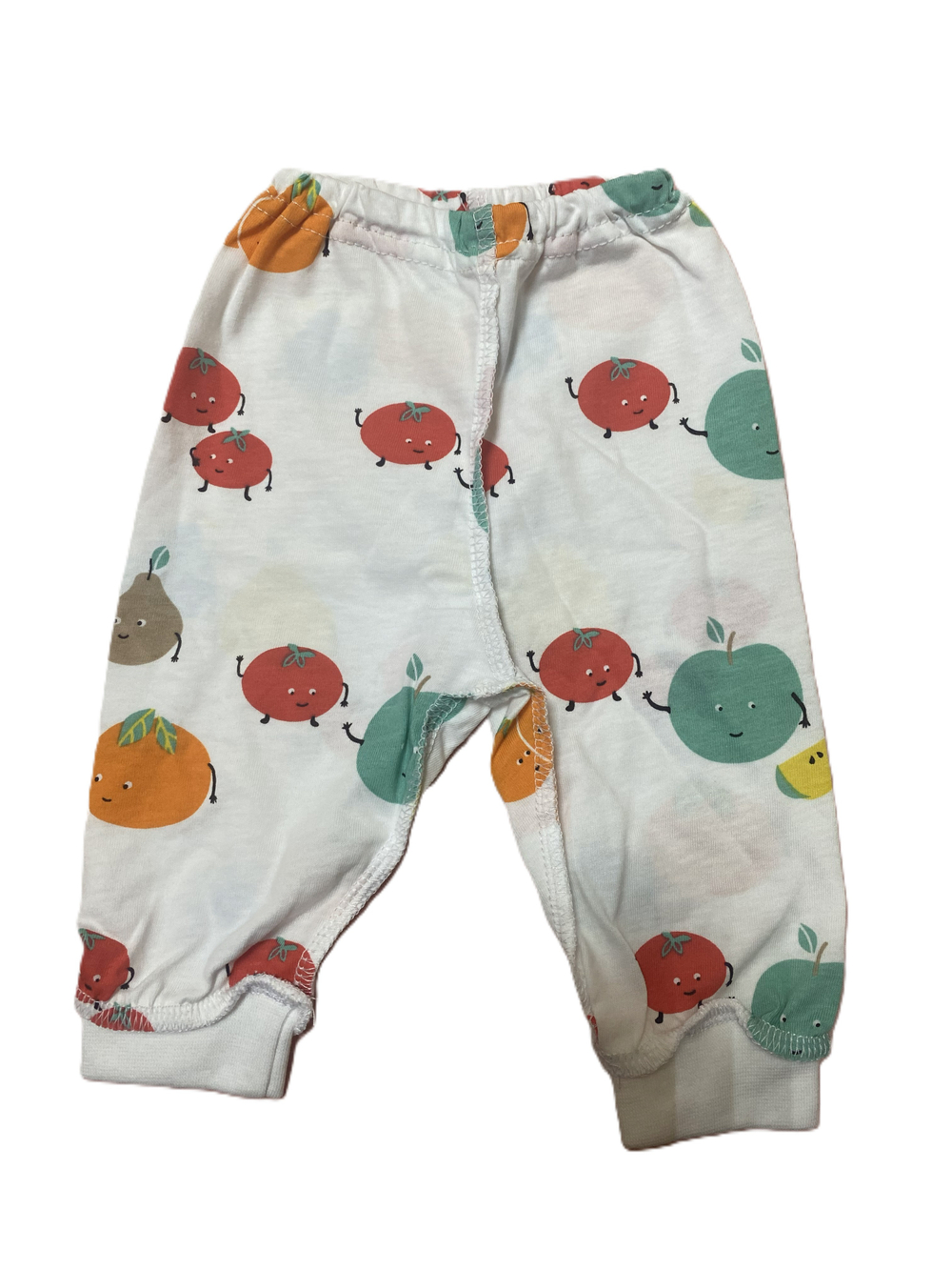 Штанишки с манжетом из кулирки (100% хлопок) швы наружу на рост 62 см