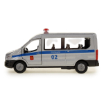 Модель ин. мет. "Ford Transit. Полиция" 12см, открыв. двери, в коробка SB-18-18-P-WB (Технопарк)