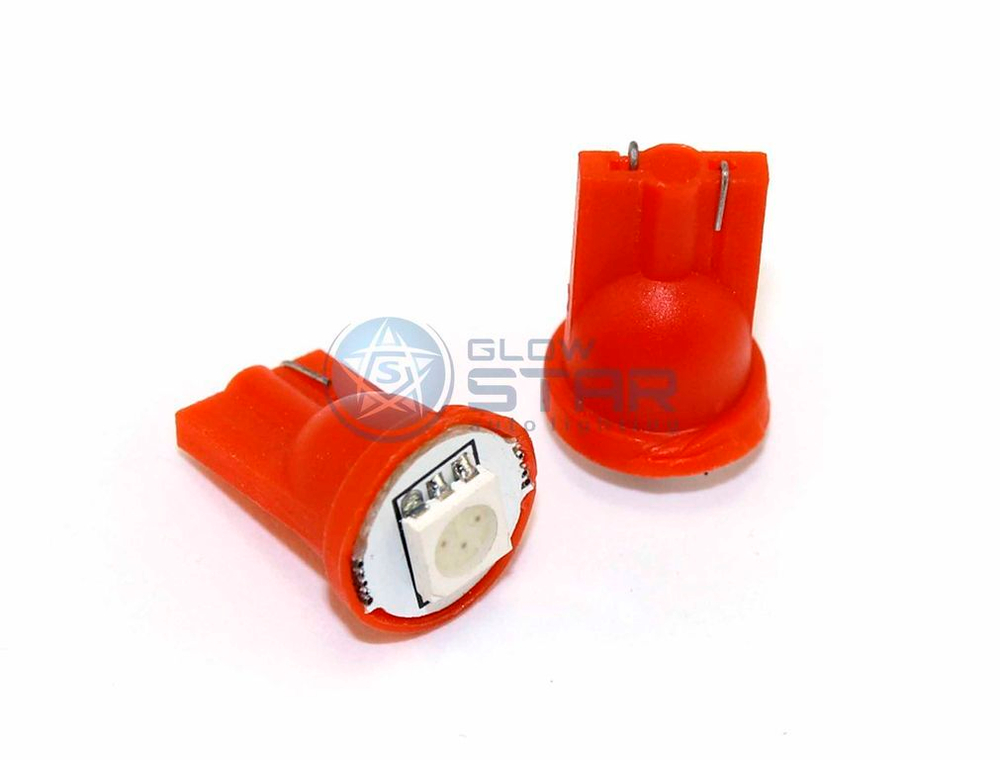 Светодиодная лампа T10-5050-01 Red, 1шт