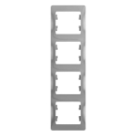 GLOSSA 4-постовая РАМКА, вертикальная, АЛЮМИНИЙ