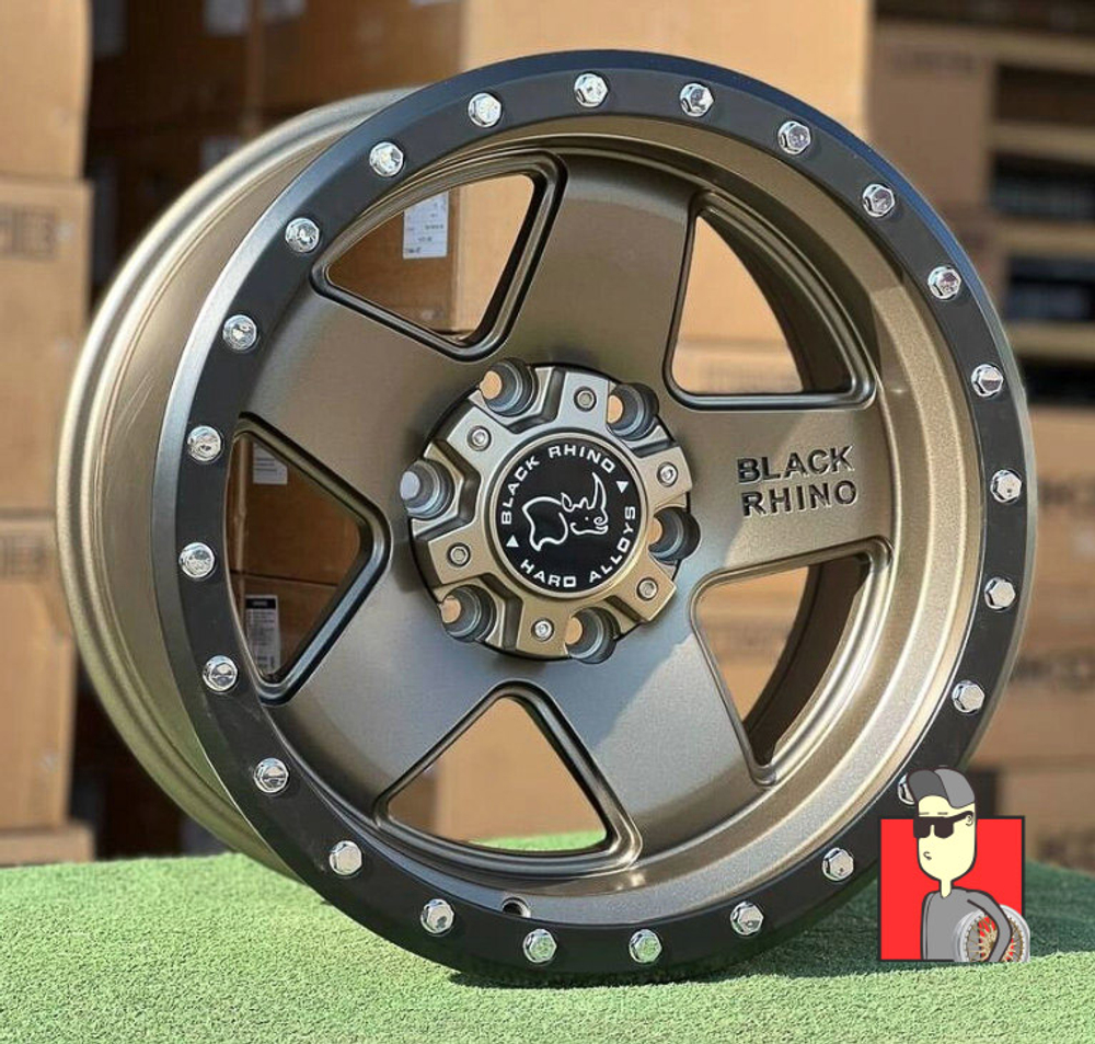Комплект дисков Black Rhino 5407 17x9 et-10 6x139.7