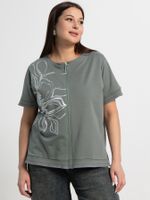 Блуза Бэлла (оливковый) Б15358-20М LT Collection