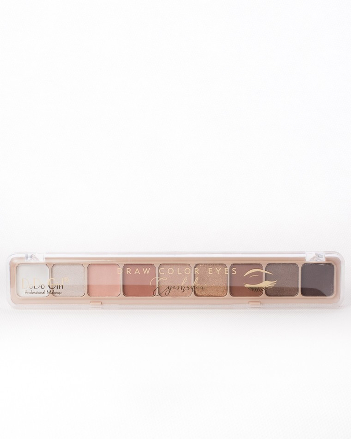 Тени для век DoDo Girl тон 02, Draw Color Eyes, 13,5 г