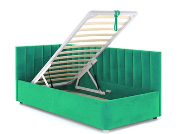 Кровать Negga Mellisa 180 Угловая ЛЕВАЯ Velutto 42