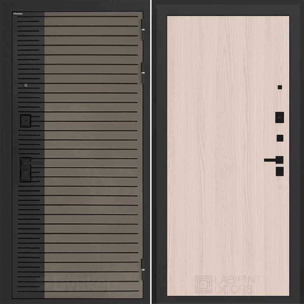 Входная дверь Бункер БН-15 - 05 Ясень Светлый