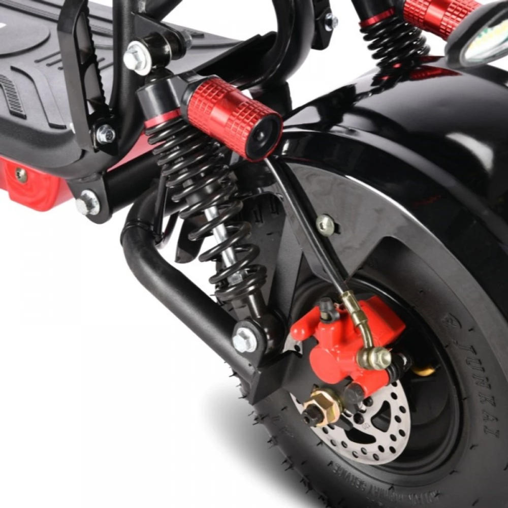 Электроскутер CityCoco WHITE SIBERIA MINI R 2.0 1200W (2022) BLACK