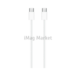 Зарядный кабель A008, USB-C - Type-C, 2.4A, 12W, 1 м, белый