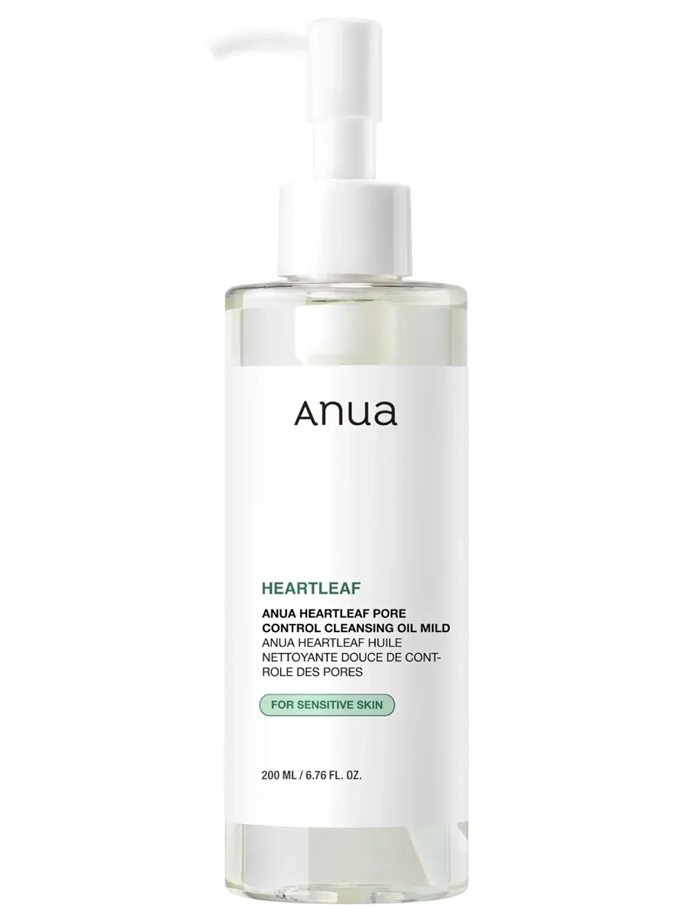 Anua Гидрофильное масло для чувствительной кожи Heartleaf Pore Control Cleansing Oil Mild 200 мл