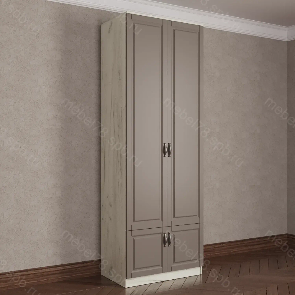 Шкаф распашной с антресолью 2/2 (мадес)