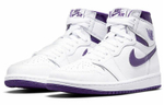 Кроссовки Jordan Air Jordan 1 High Og "Court Purple" (Женская размерная сетка)