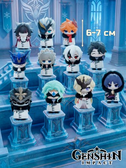 Фигурка Genshin Impact Fatui Executive Series 1шт. Blind Box 6973817956300