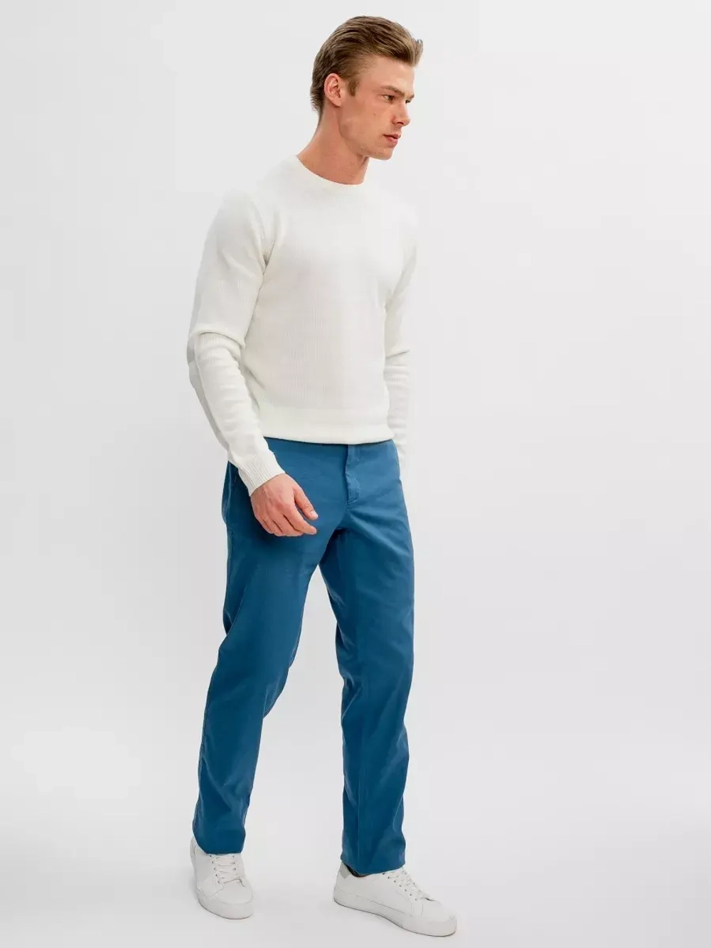 Брюки прямые чинос классические