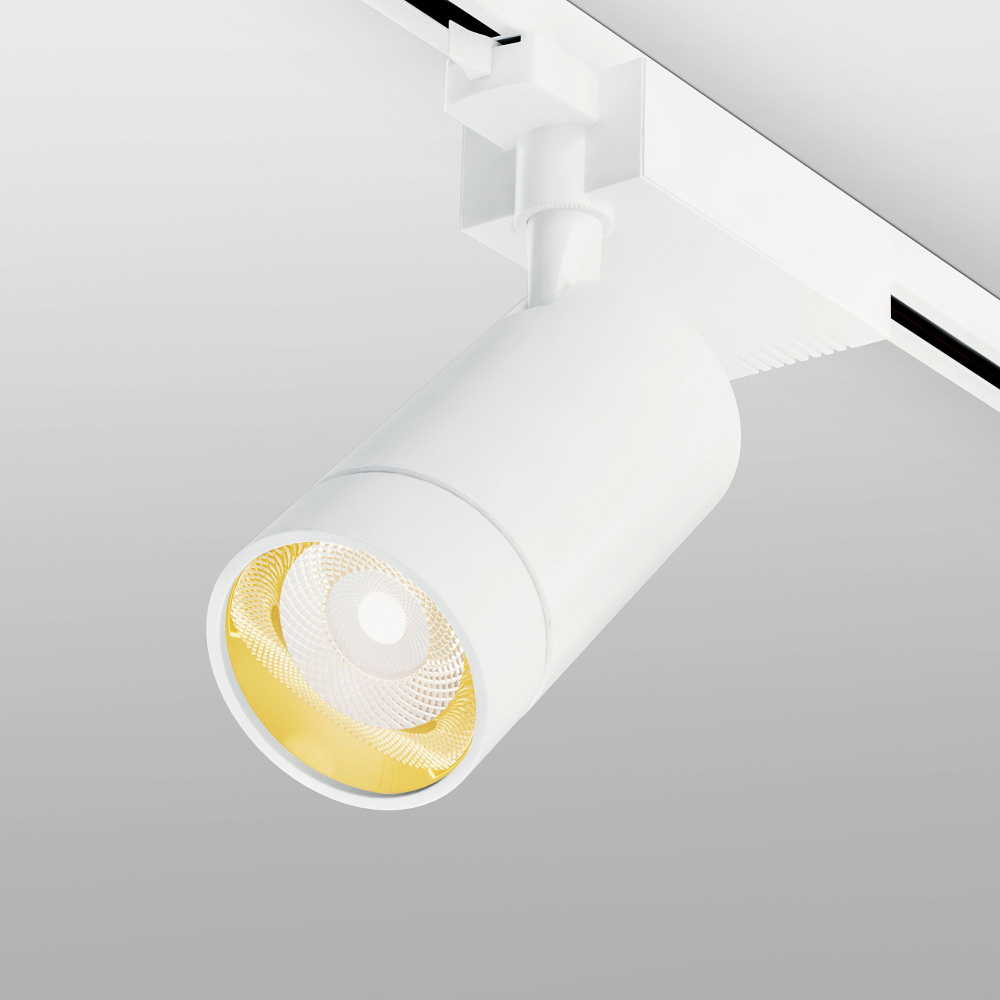 Basic System Трековый светильник 40W 4200K Baril Белый LTB47
