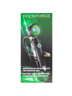 Пистолет для подкачки шин с цифровым манометром RockForce##Rock FORCE RF-23702