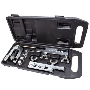 Набор для развальцовки трубок 8пр.(планки с стверстиями под трубки 1/8,3/16,1/4,5/16,3/8,7/16,1/2,3/4,5/8)в кейсе RockForce##Rock FORCE RF-656S