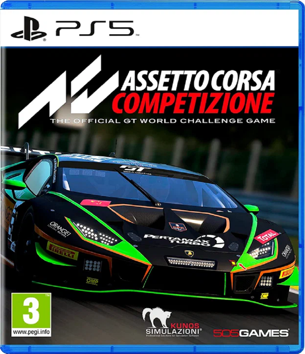Игра Assetto Corsa Competizione (Русская версия) для PlayStation 5