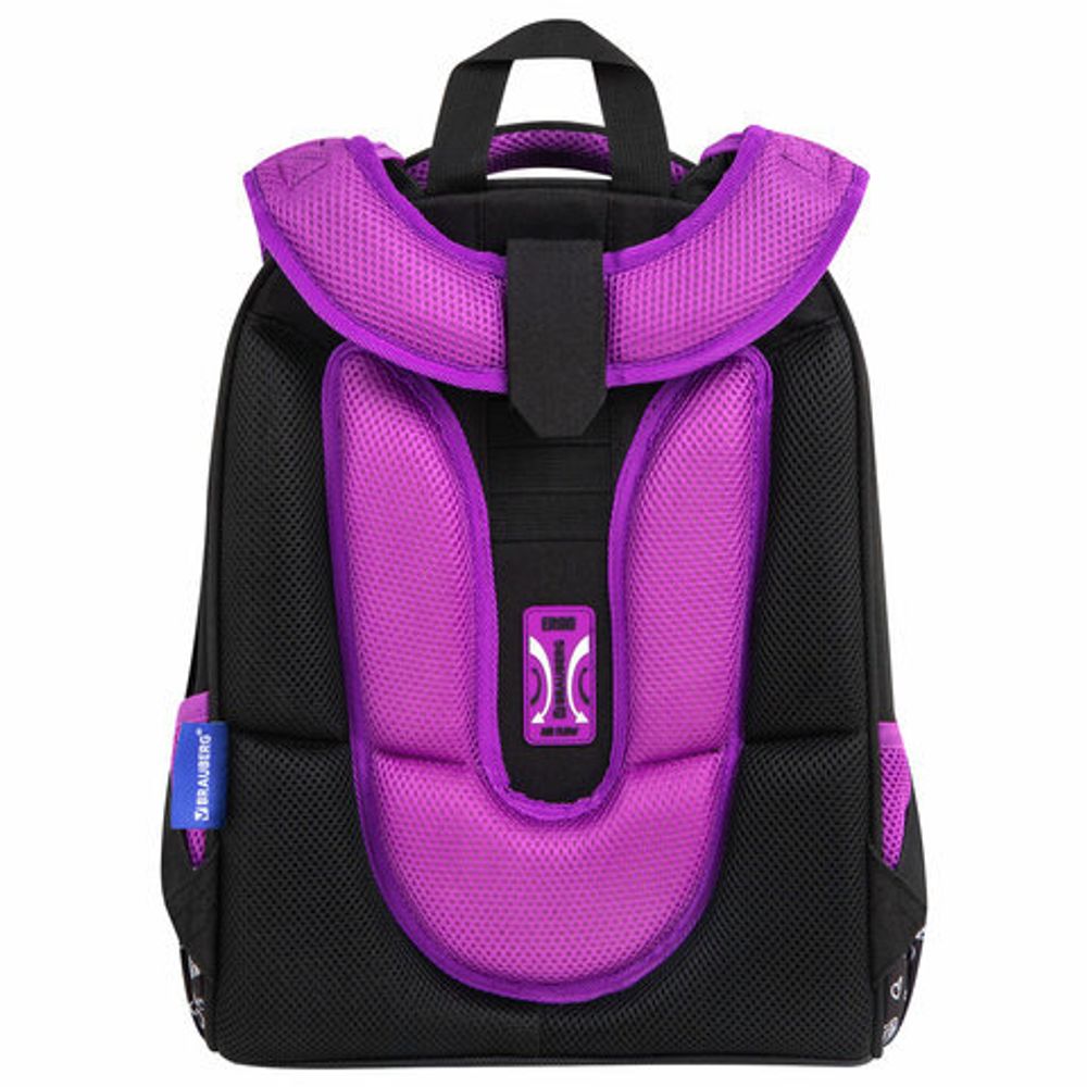 Ранец BRAUBERG PREMIUM, 2 отделения, с брелоком, "Anime movie", 38х29х16 см, 272018