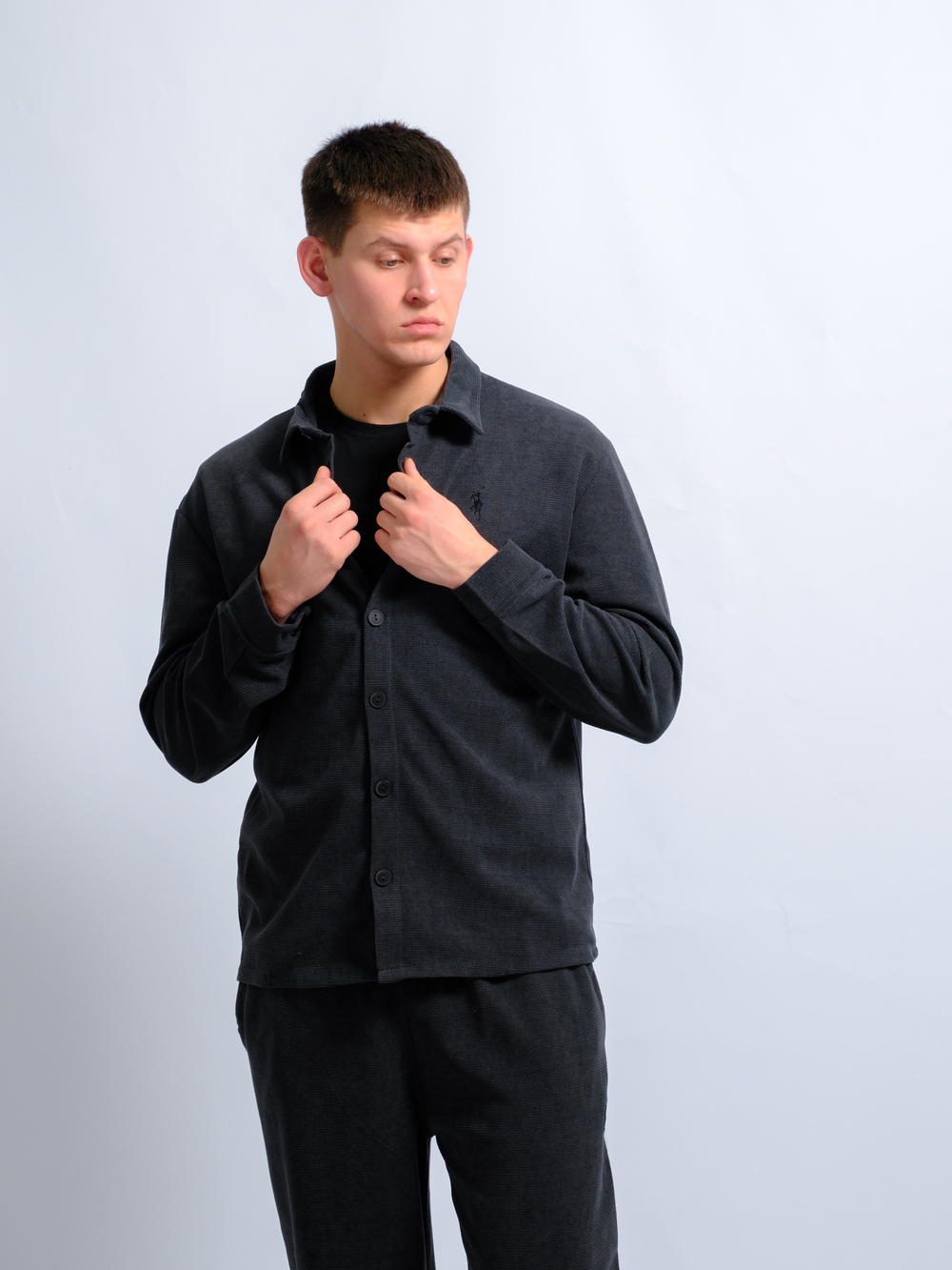 Костюм Polo Rl вельвет(сер.)